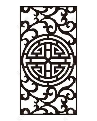 屏风古典边框图片素材下载 - 觅知网