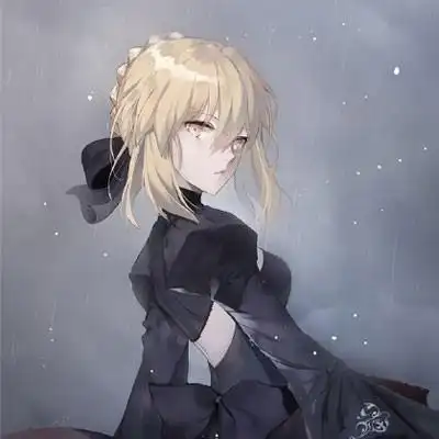 saber头像高清图片吾王saber帅气头像