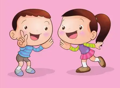 小孩和陌生人说话图片