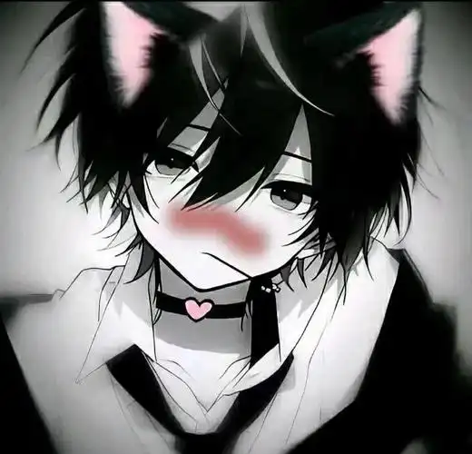 🎨 黑白风男生动漫头像,酷炫来袭!