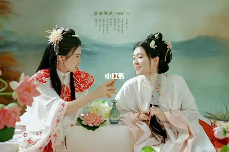 纽约古风 纽约闺蜜照