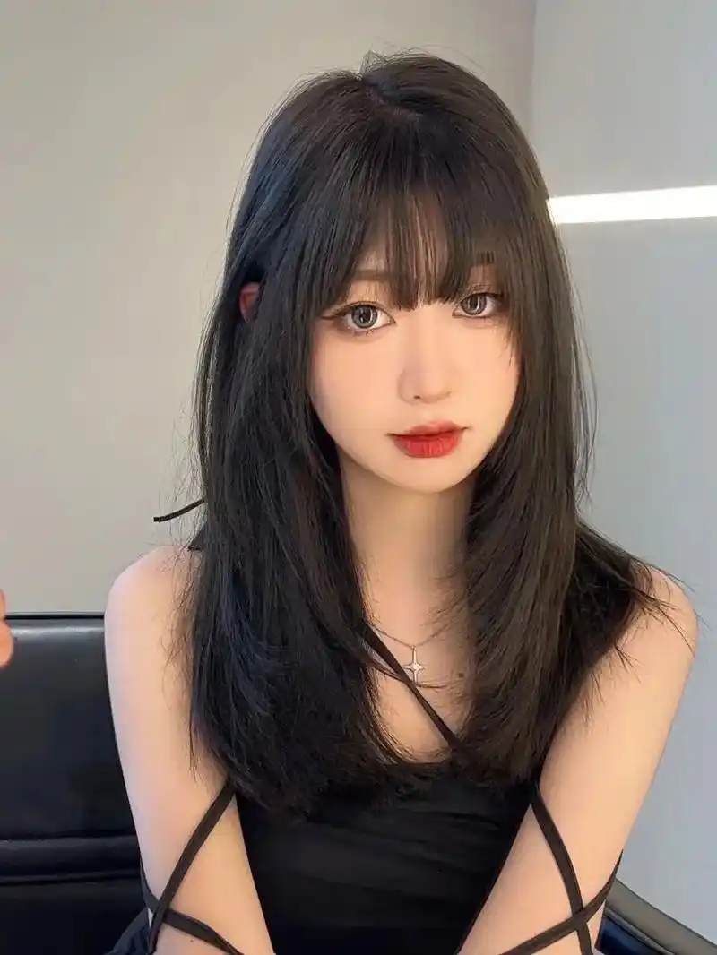 显质感的免漂发色黑茶色