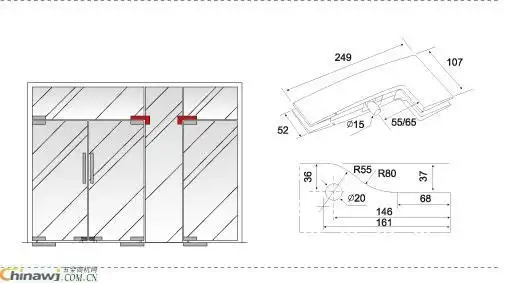 玻璃门夹e-040 点击查看大图 所在地:广东-肇庆市-高要市 价格: 无