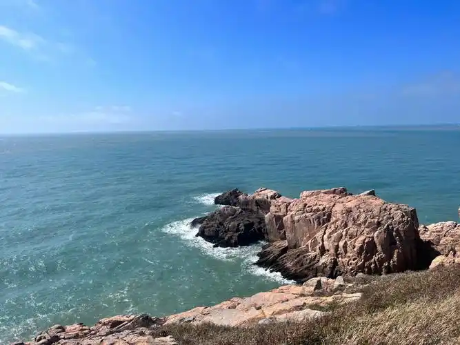 原相机直出嵊山东崖绝壁