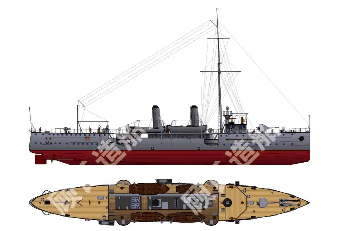 从大清帝国海军永绩号到人民海军延安号炮舰上