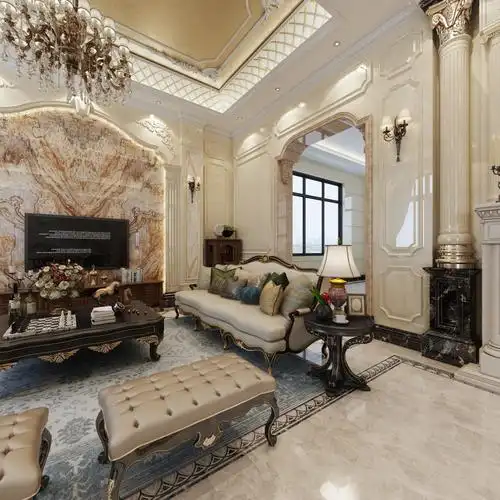 华夏尚都欧式风格装修效果图