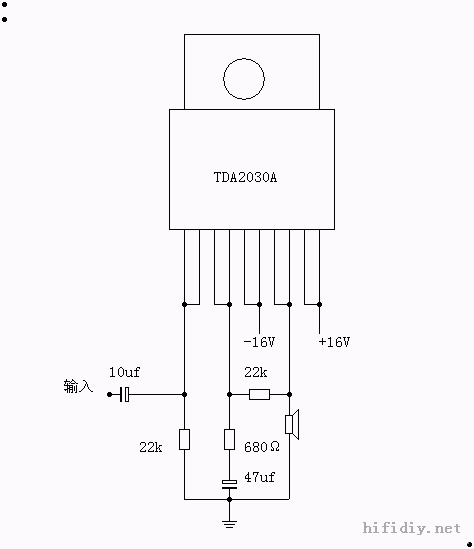 新手tda2030a搭棚