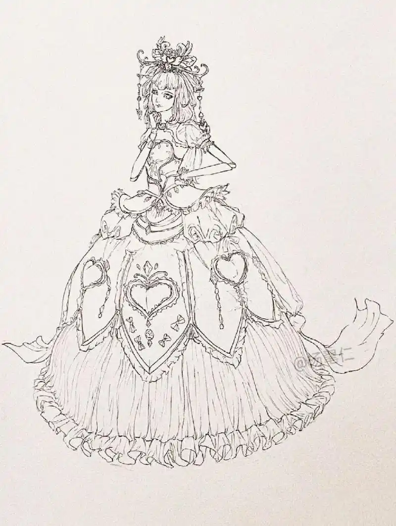 叶罗丽精灵梦篇 手绘绘画叶罗丽精灵梦篇:情公主,冰公主,梦公主