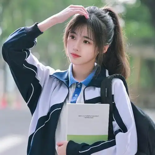 青春校园风清纯女生头像图片