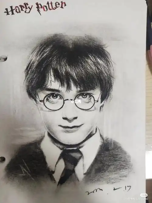 哈利波特素描画