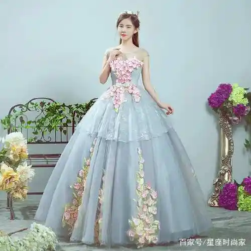 超美腻~四,巨蟹座专属"花仙子"礼服,仙仙哒!