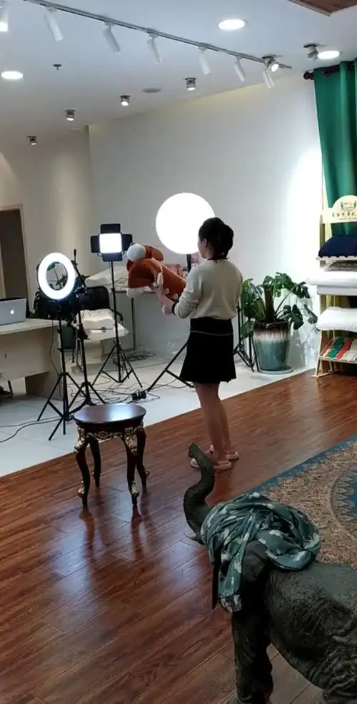 家纺直播间带货速度给力