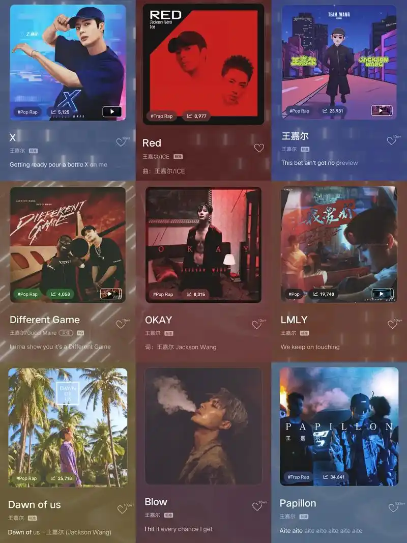 所以还是qq音乐封面好看#王嘉尔  - 抖音