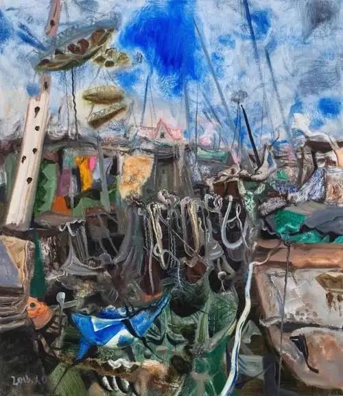 张新权油画作品欣赏