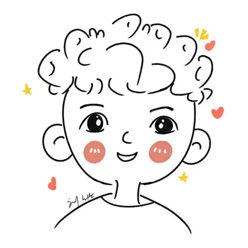 原创简笔画头像