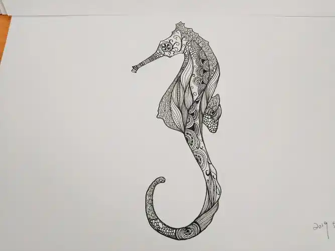 黑白装饰画 丨动物