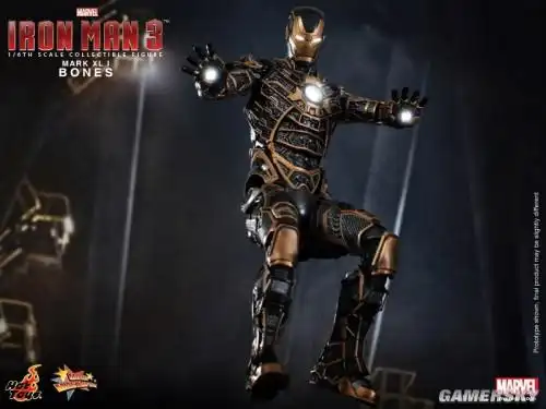 超酷钢铁侠马克41模型四分五裂好似小丑巴基