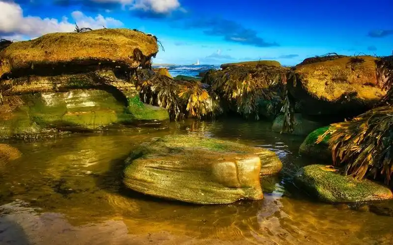 岩石绝美风景图片壁纸