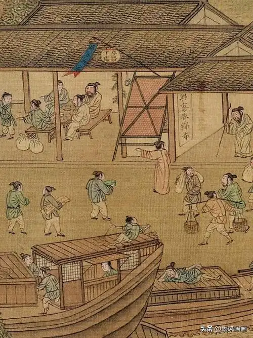 《清明上河图》中努力生活的"小人物们"