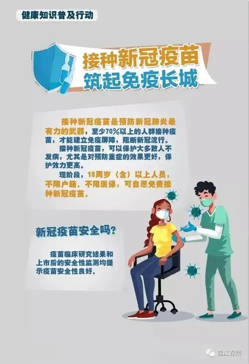 积极参与新冠疫苗接种筑牢全民防护屏障