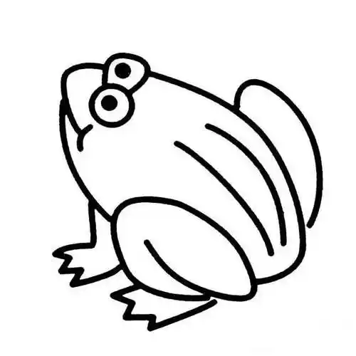 画青蛙的简笔画8月最新 青蛙图片大全简笔画