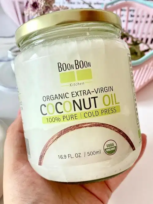 我的美食日记  #笔记灵感逛94种草了椰子油的n种用法买了可以食用