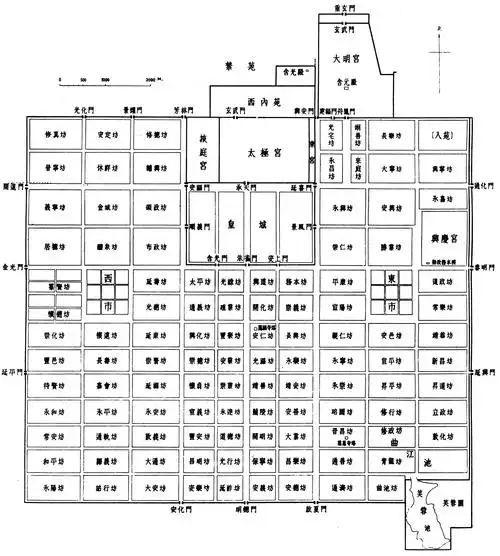 唐长安城总体形制梦回大唐系列