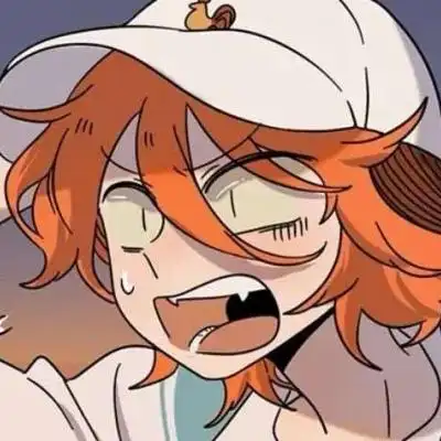 高清可爱的废柴狐阿桔男头图片,卡通头像图片