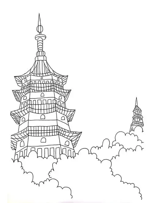 马克笔水彩涂色,临摹#儿童创意美术  #少儿创意美术  #儿童画  #创意