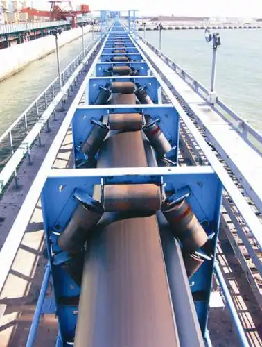 【厂家直销】四川东林标准圆管带式输送机 胶带机 皮带机