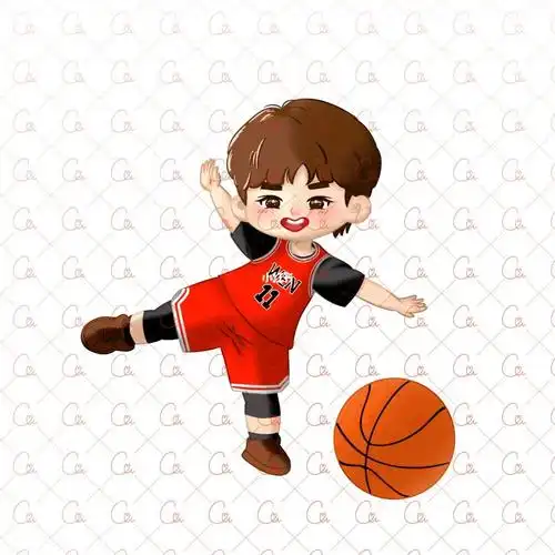 谁不爱篮球少年热血男高呢#刘耀文  #时代少年团刘耀文#画画  #头像