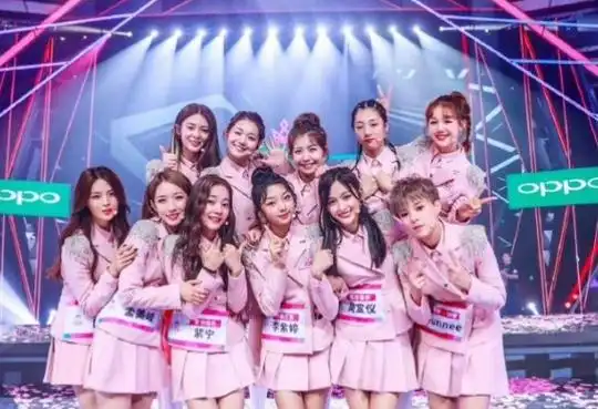 泪目了,火箭少女101全员为yamy应援,梦回土创!