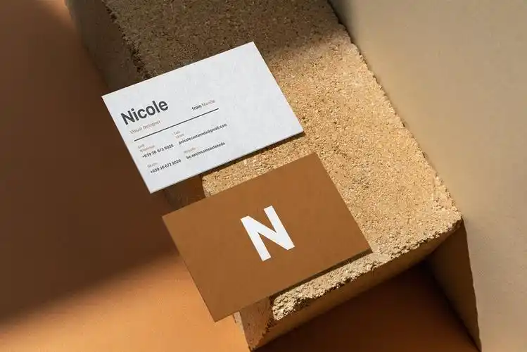 13款商务个人名片样机模板businesscardshadowscollection