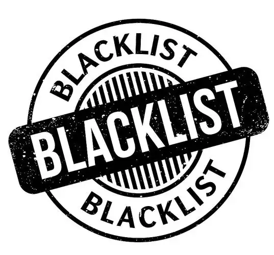 黑名单橡皮图章图片