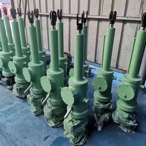 电液推杆产品简介:电液推杆是一种集机,电,液为一体的液压驱动机械手