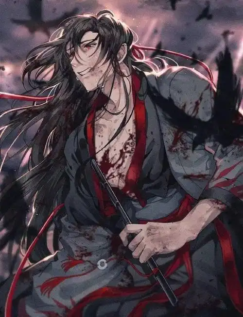 插画壁纸头像 |魔道祖师来啦!魏无羡!古风漫画人物作品_手机搜狐网