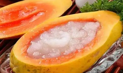 木瓜炖雪蛤的功效与作用
