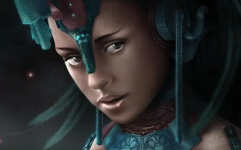 玛雅人部落的女孩