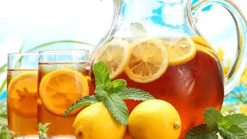 lemon drinks, kettle, cool, water droplet 1242x