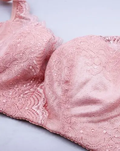 梦芭蒂moonbadi女士内衣专场粉色可人舒适透气聚拢调整型薄杯文胸mx