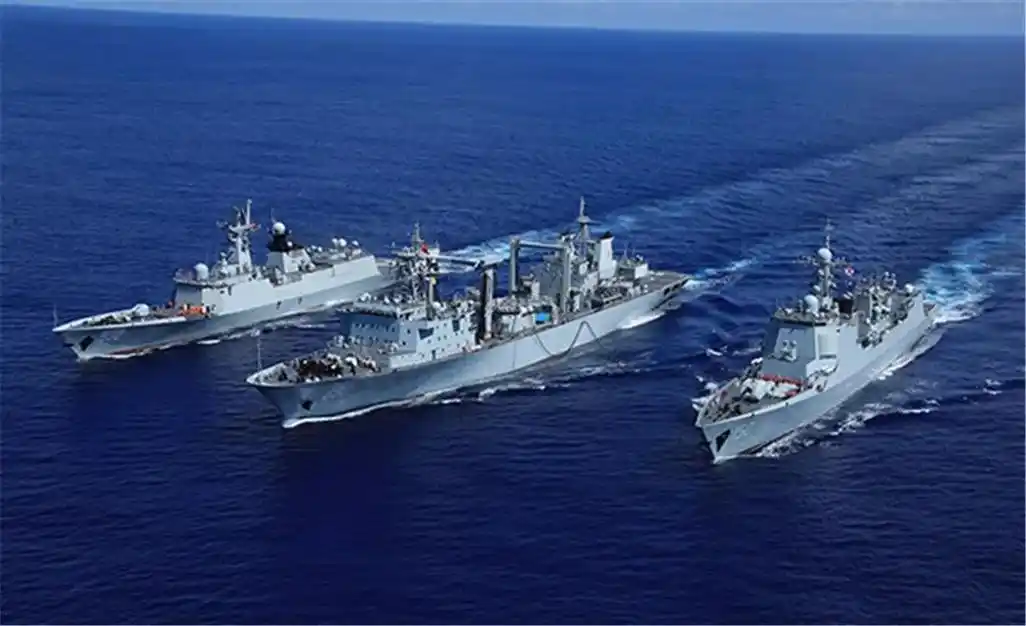 最强中国舰队刷屏我海军编队高清大图来啦