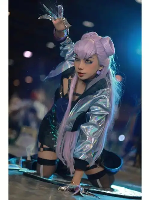 kda女团  #普通人化明星妆  #今日妆容  #kda伊芙琳  #寡妇