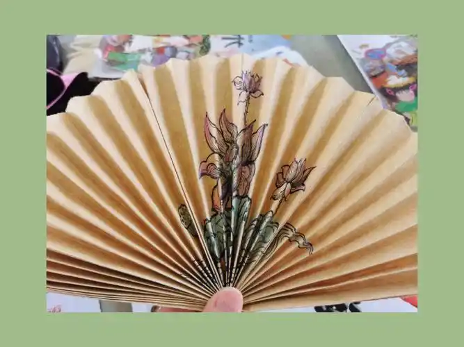 手工制作折扇