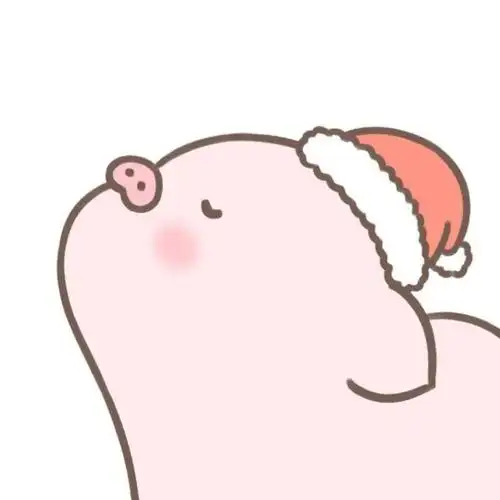 可爱猪猪情侣头像_小红书