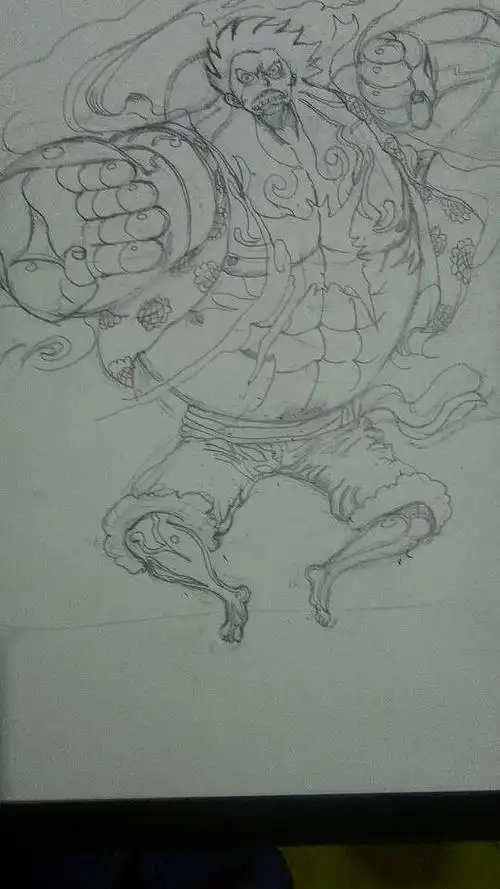 四挡路飞(针管笔)