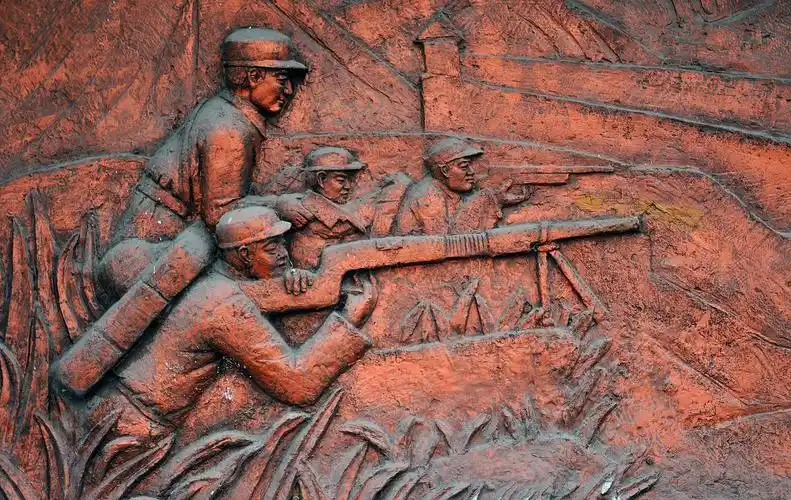 抗战题材浮雕设计|空间|景观设计|浮雕设计公司_原创作品-站酷(zcool)