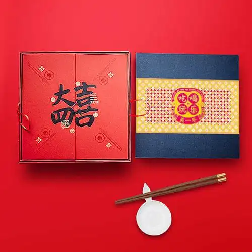 大四喜筷碟礼盒