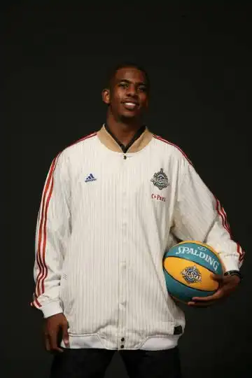 克里斯保罗的第一次全明星定妆照