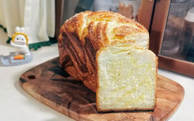爆炸好吃的黄金椰奶吐司|这款椰蓉吐司不简单