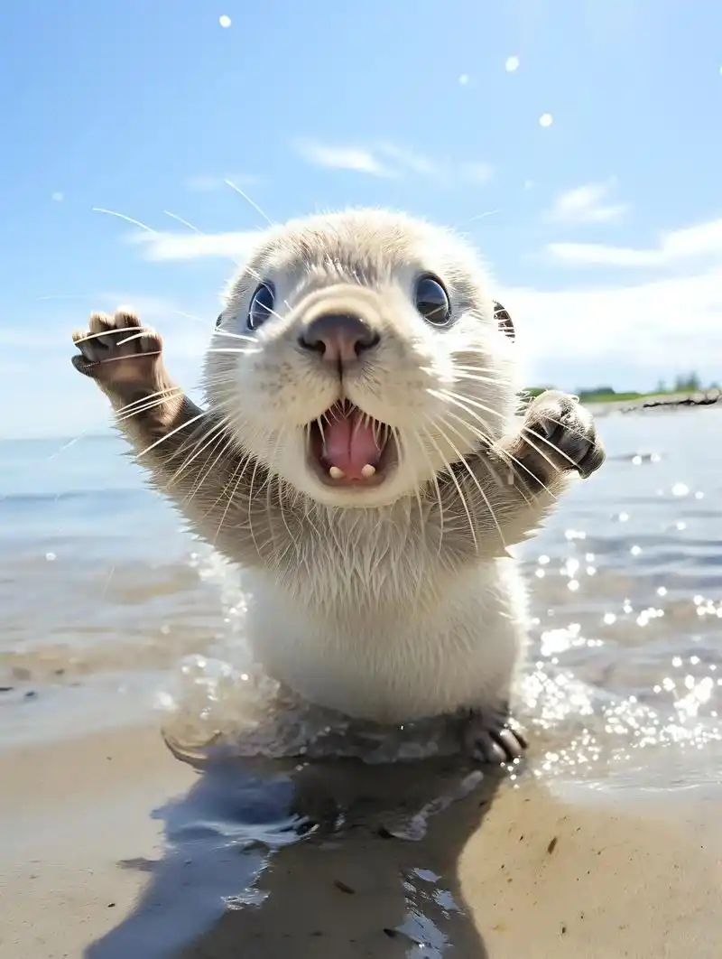 它好可爱啊99.#水獭 #萌宠出道计划 #小动物能有多治愈  - 抖音